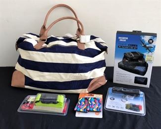 Merona Striped Duffle Bag Assorted TravelLuggage Accessories
