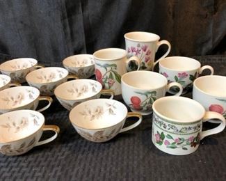 Noritake Lasalle and Pomona Mugs Cups