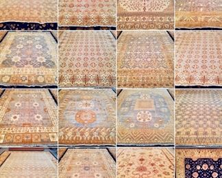 These are Pakistani Fine hand knotted Design Rugs, that we are Liquidating at Below of cost, in different sizes, Design and price
Example Liquidating Price: 
4’ X 6’ = from $299
5’ X 8’ = from $599
8’ X 10’ = from $999
We accept  any reasonable offer/ Price 