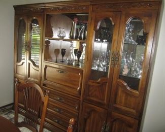 BREAKFRONT AND CRYSTAL