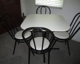 TABLE AND 4 CHAIRS