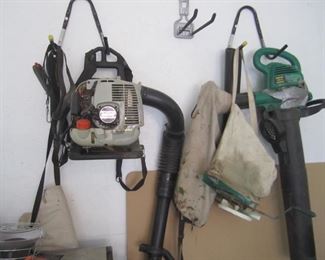 electric and gas blowers
