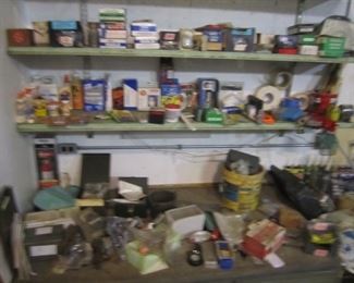 nails and garage chemicals 