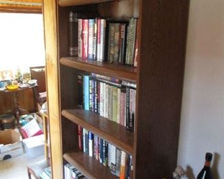 Books and bookshelf