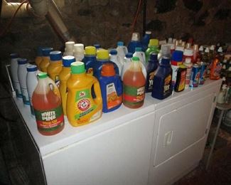 Laundry and cleaning supplies