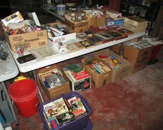 Household items and box Lots