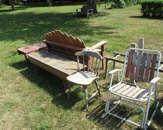 benches and chairs