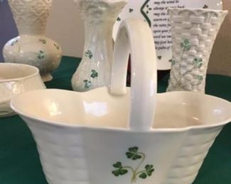 Belleek basket