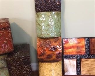 more tin decor pieces