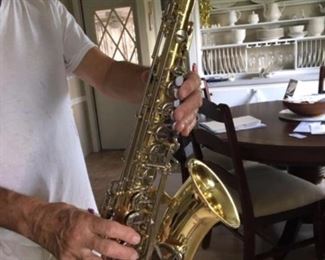 Yamaha student model alto sax with hard case $600.00