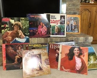 Vintage Country Vinyl LP's 