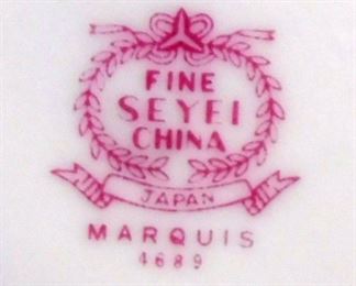 Vintage Japanese Fine Seyei China  Marquis