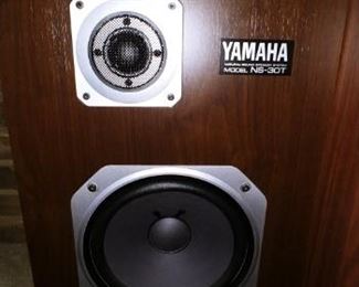 Vintage Yamaha NS 30T Stereo Speakers.