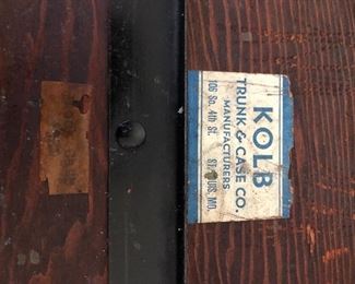 H.A. Kolb Trunk And Case Company, St. Louis, Mo
