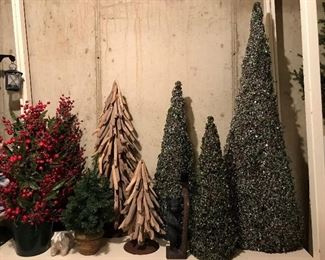 Large selection of holiday décor.