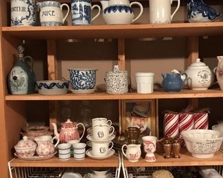 Hundreds of fun pieces of pottery, chinaware, etc.