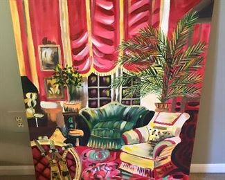Colorful artwork.