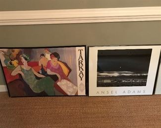 Great selection of artwork, both contemporary and vintage.