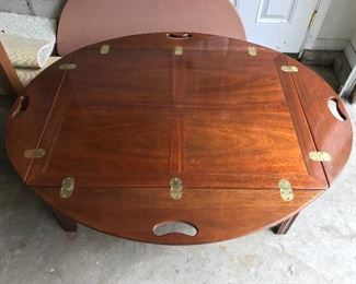 Butler coffee table by Baker Furniture.