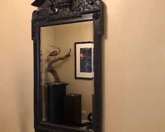Wood Carved Mirror