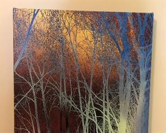 "Conversation in the Woods" 4/50 By C. Pflughoeft