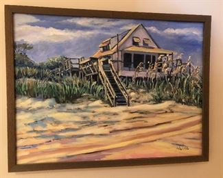Oil Painting Signed Hanna