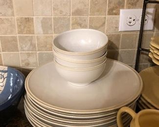 Crate and Barrel dishes