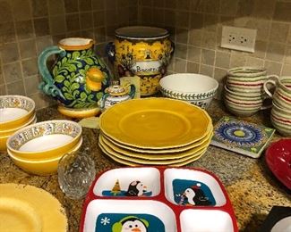 Melanine plastic ware