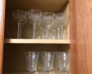 Crystal glasses