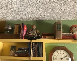 Books/ Clock