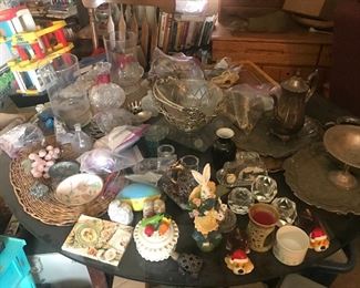 Glassware/ Silver
