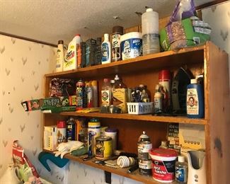 Cleaning supplies