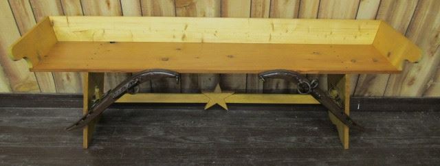 5' 5" Wooden Bench