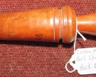 Custom Made Burl Cherry Duck Call