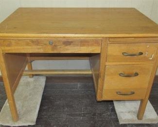 Small Oak Office Desk