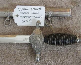 Spanish Officers Dagger