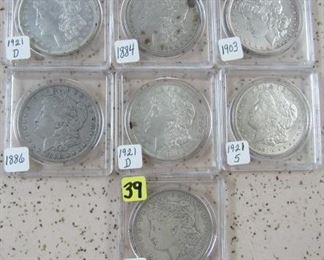 Morgan Silver Dollars