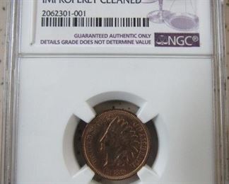 NGC 1889 Indian Head Cent