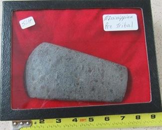 Mississippian Pre Tribal Celt - 1 of 3 in Auction