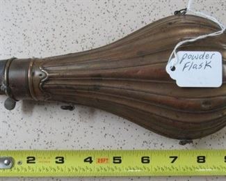 Brass or Metal Powder Flask