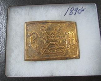 1890's Belt Buckle - 1 of 4 in Auction