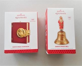 2 Hallmark Keepsake Ornaments - light & sound https://ctbids.com/#!/description/share/209192