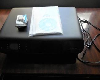 HP Envy 4500 - All in one printer w/ink & instructions https://ctbids.com/#!/description/share/209268