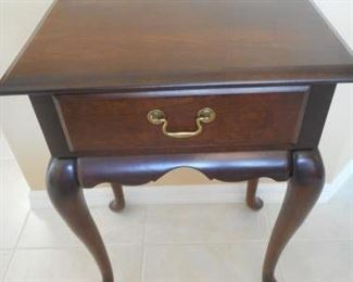 Hall table w/drawer - 20 1/2" x 14" x 28 1/2" https://ctbids.com/#!/description/share/209287