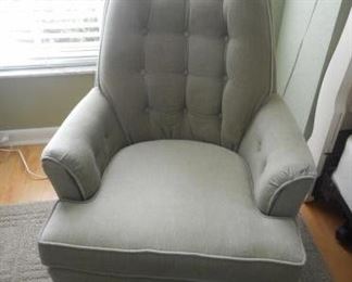Sage green upholstered chair https://ctbids.com/#!/description/share/210493