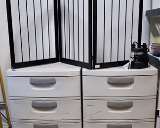 Storage Drawer Cabinets - Security Gate