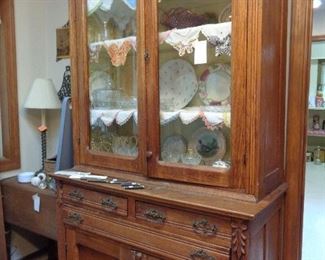 Eastlake china cabinet