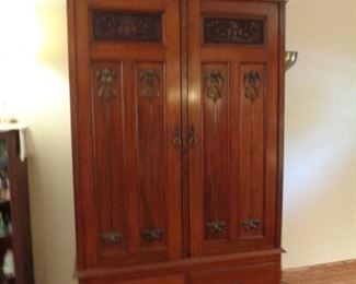very nice vintage armoire