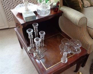 vintage lamp table