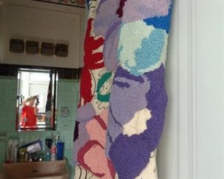 rug hooking project